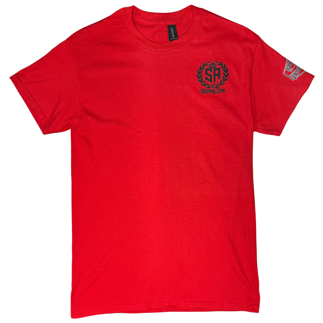 Strongarm Multi Logo - Cotton T-Shirt