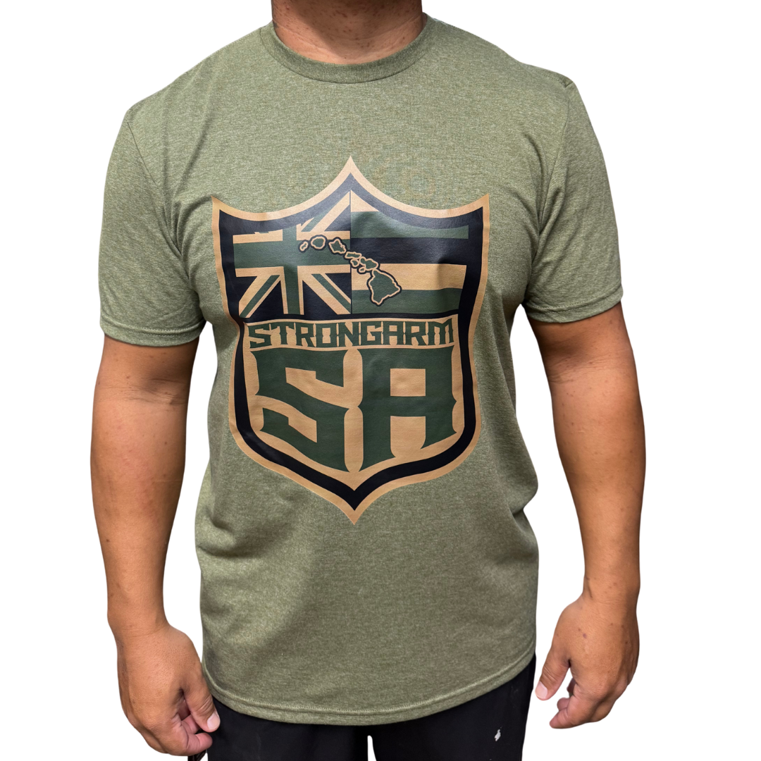 Strong Arm Shield - Cotton T-Shirt