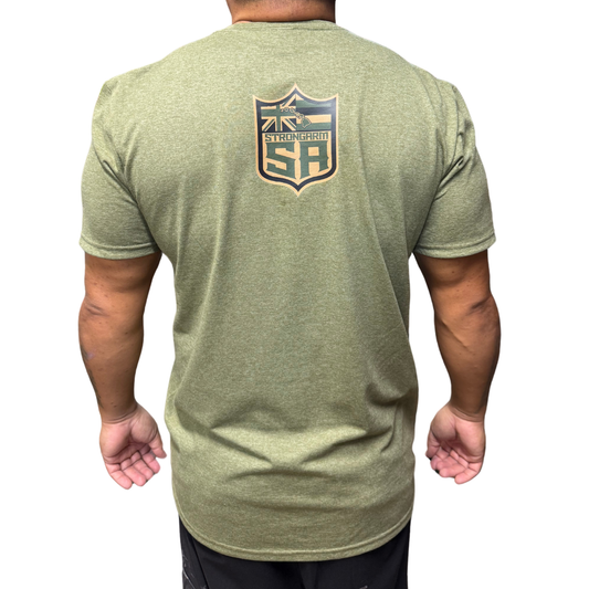 Strong Arm Shield - Cotton T-Shirt
