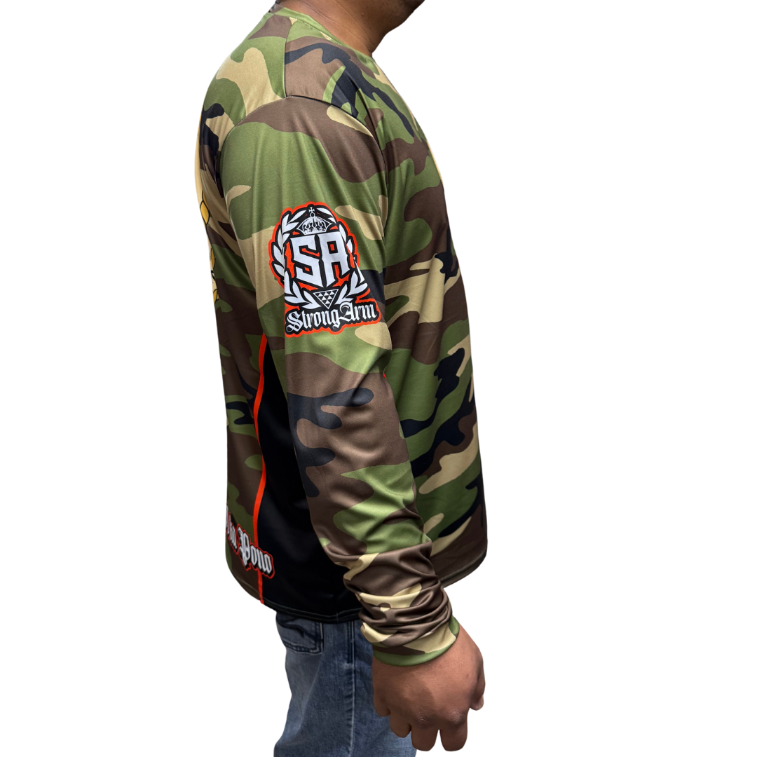 State of Hawaiʻi Camo/Orange - Long Sleeve