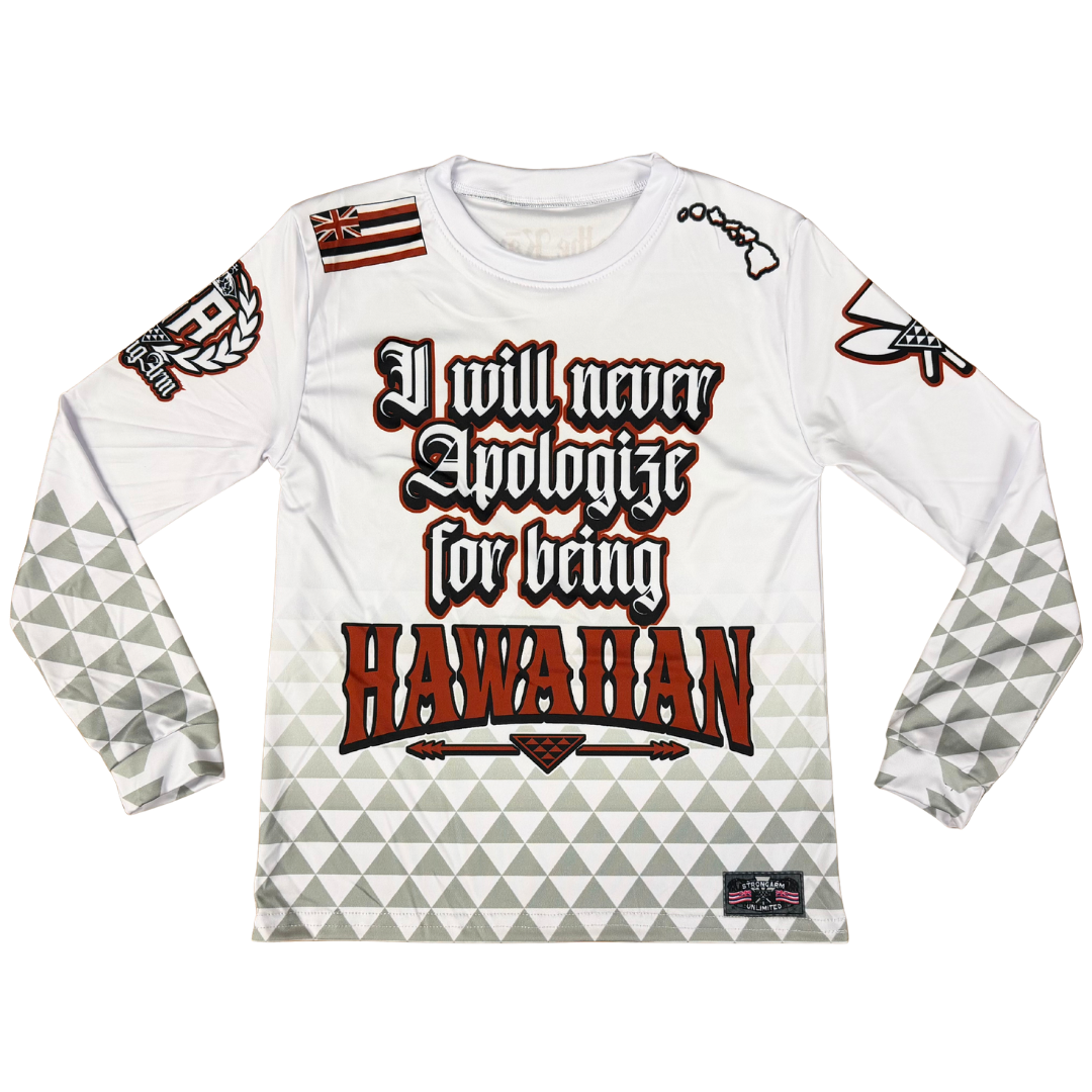 Never Apologize (Keʻokeʻo Edition) - Long Sleeve
