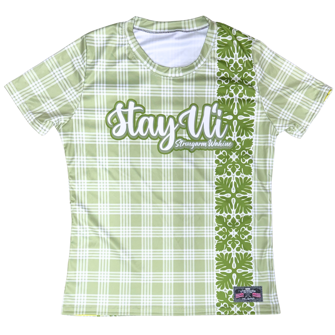 Stay Uʻi Palaka ʻŌmaʻomaʻo - Women's Sub Shirt