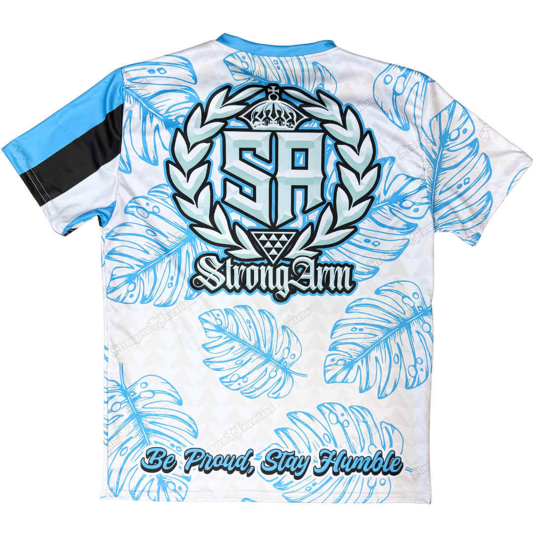 SA Baby Blue Monstera - Sub Shirt