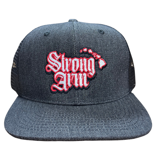 Strong Arm Dark Denim - Snapback