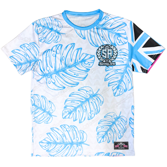 SA Baby Blue Monstera - Sub Shirt