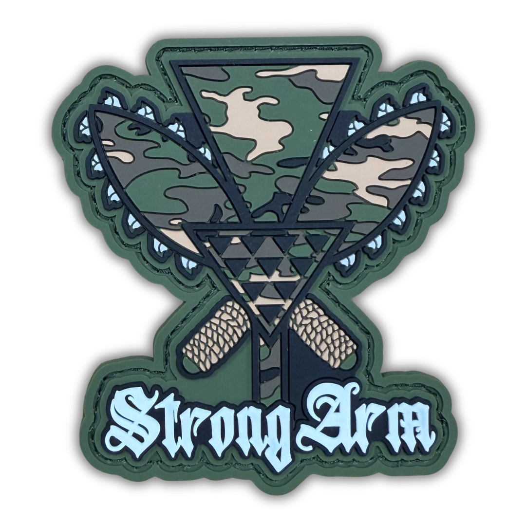 Camo Kāhili - Velcro Patch