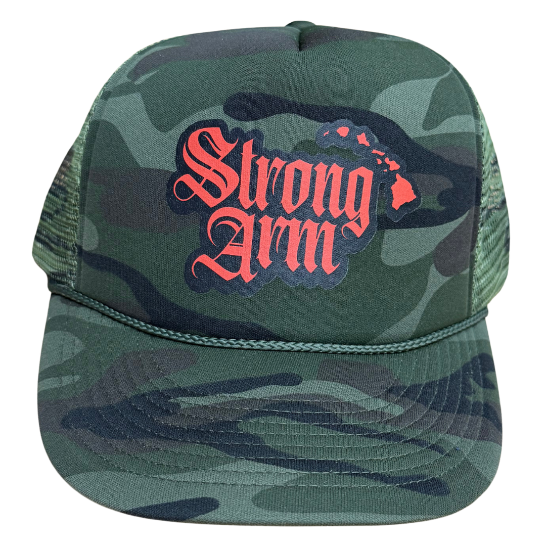 Strong Arm Camo - Trucker Hat