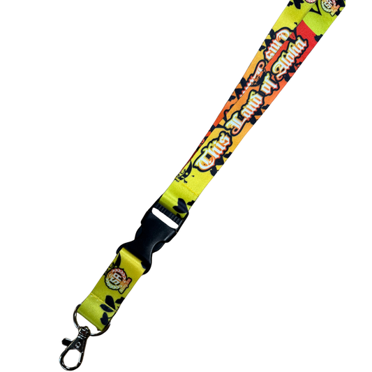 "This Land of Aloha" Red, Yellow, Green - Lanyard