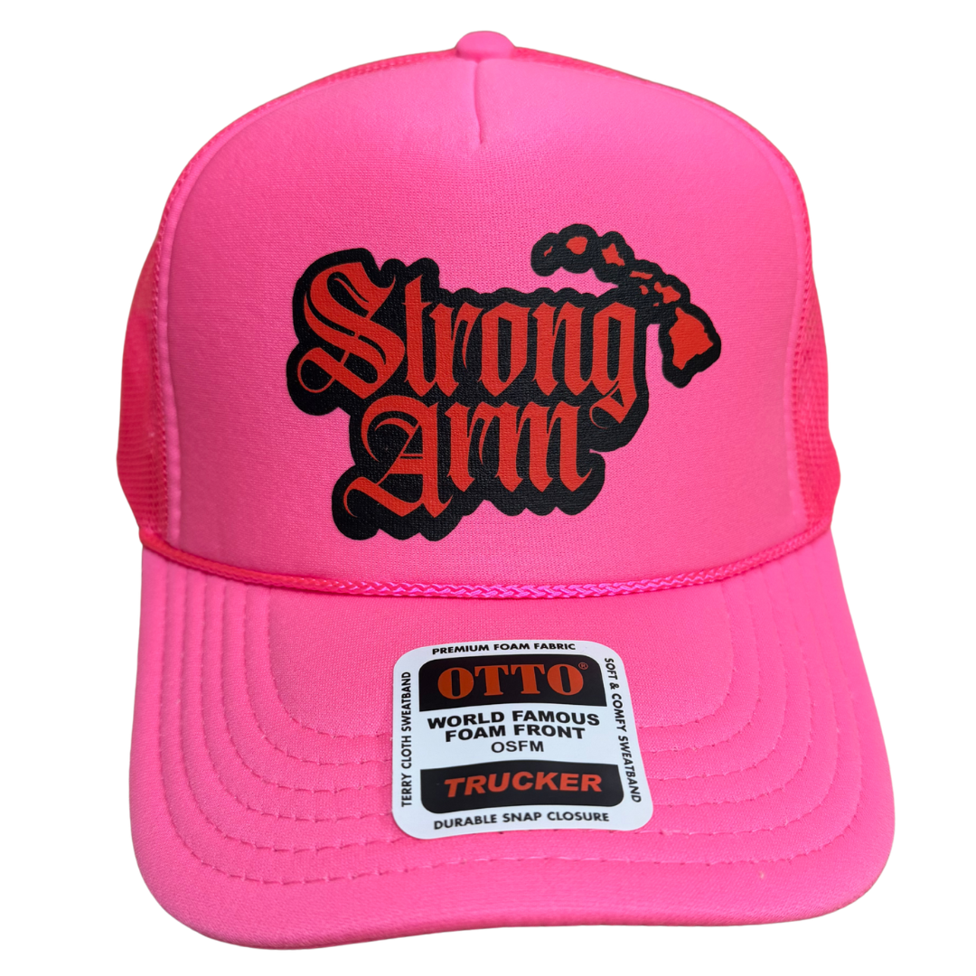 Strong Arm Pink - Trucker Hat