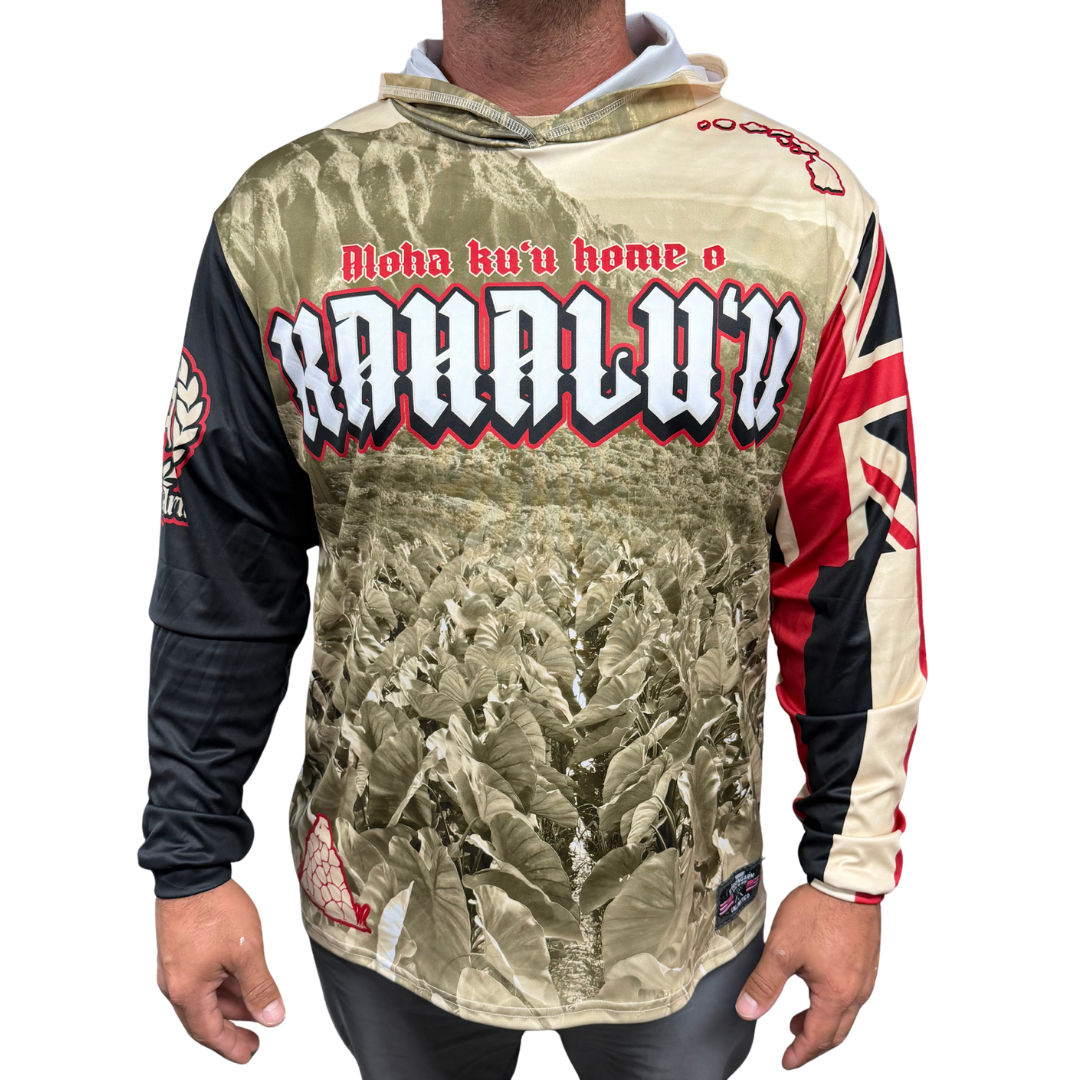 Kuʻu Home O Kahaluʻu - Long Sleeve W/Hood
