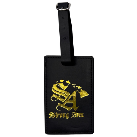 StrongArm Black/Gold - Luggage Tag