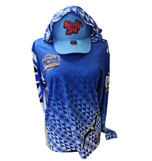 Strongarm ʻIwa - Reflective Long Sleeve W/Hood