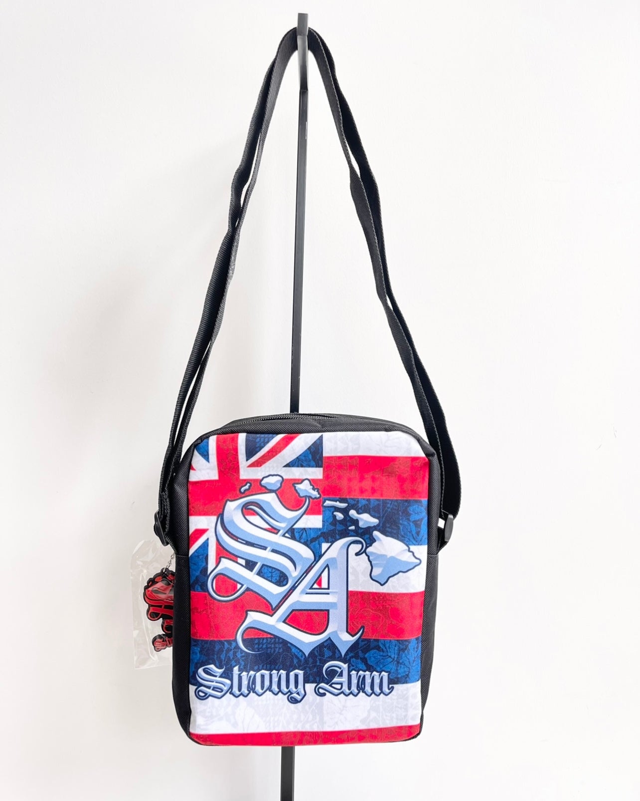 Strong Arm Hawaiian Flag Cross Body Bag