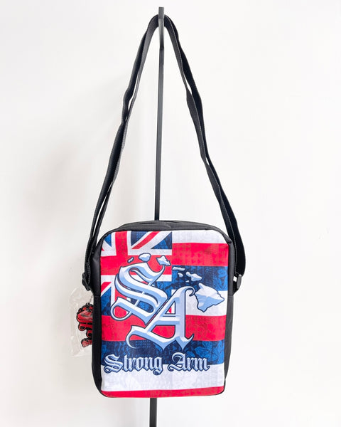 Strong Arm Hawaiian Flag - Cross Body Bag