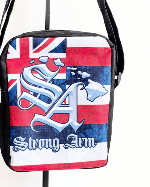 Strong Arm Hawaiian Flag - Cross Body Bag