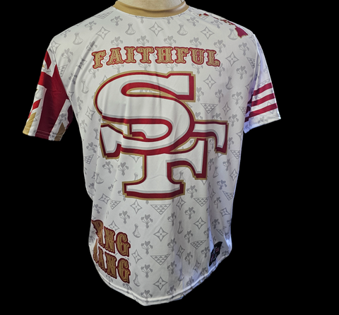 49ers White Sub Shirt