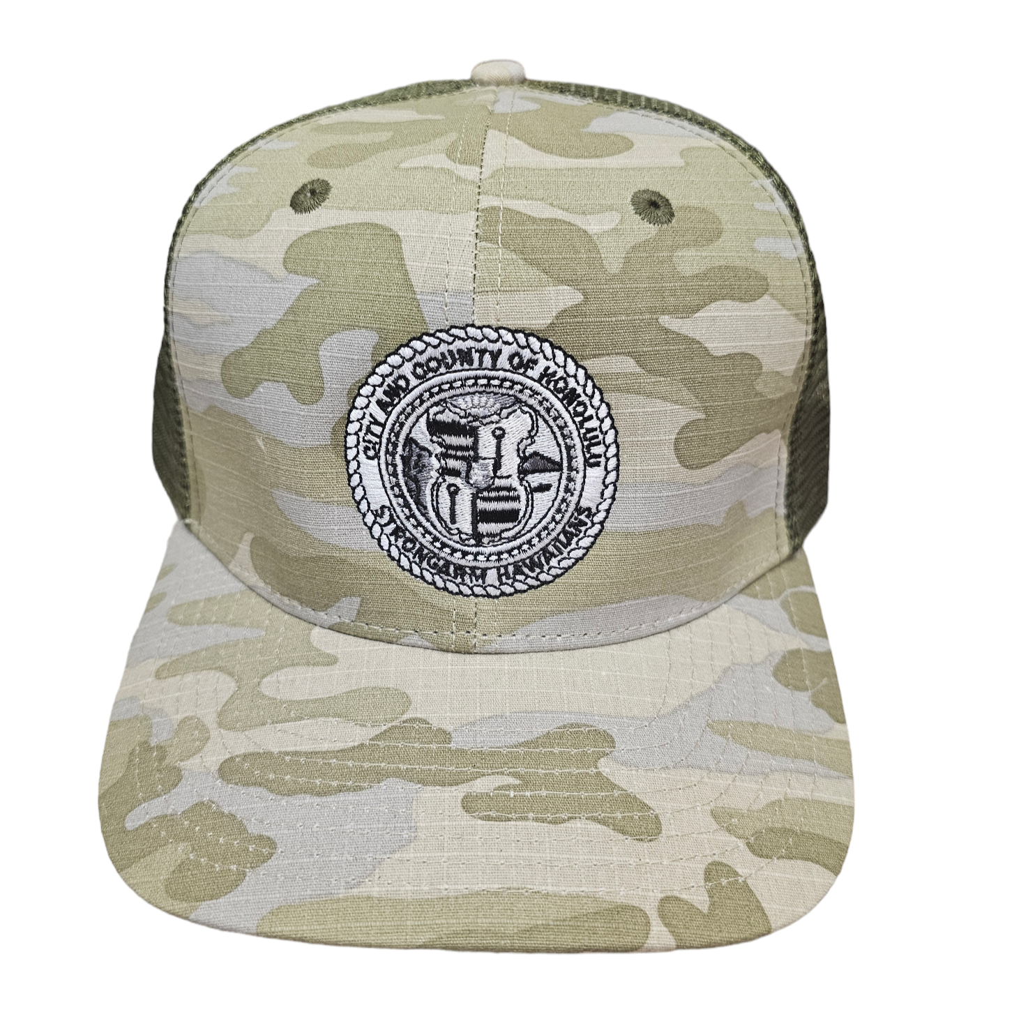 Green Camo- City & County Snapback