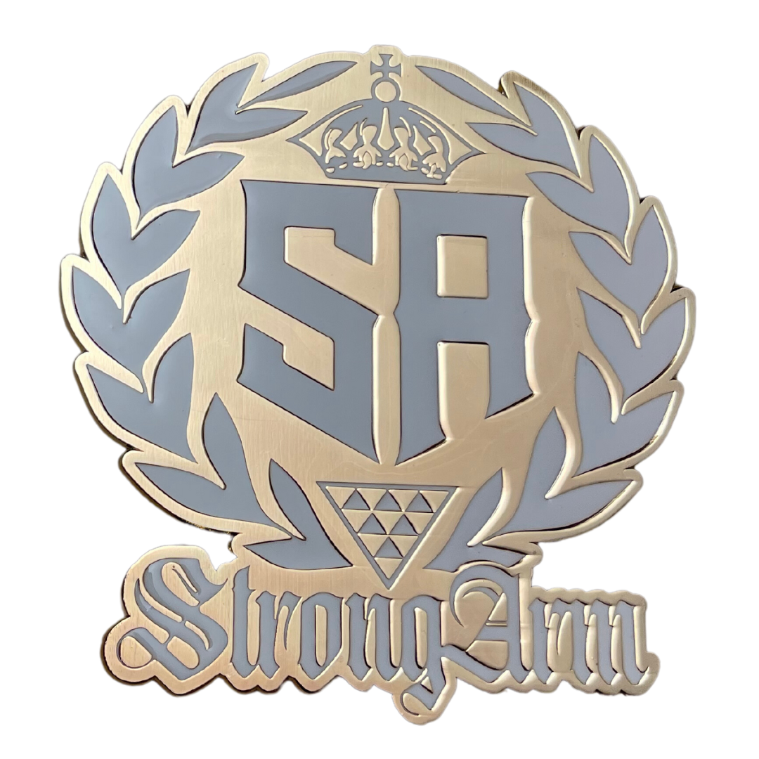 StrongArm Gold Enamel Pin