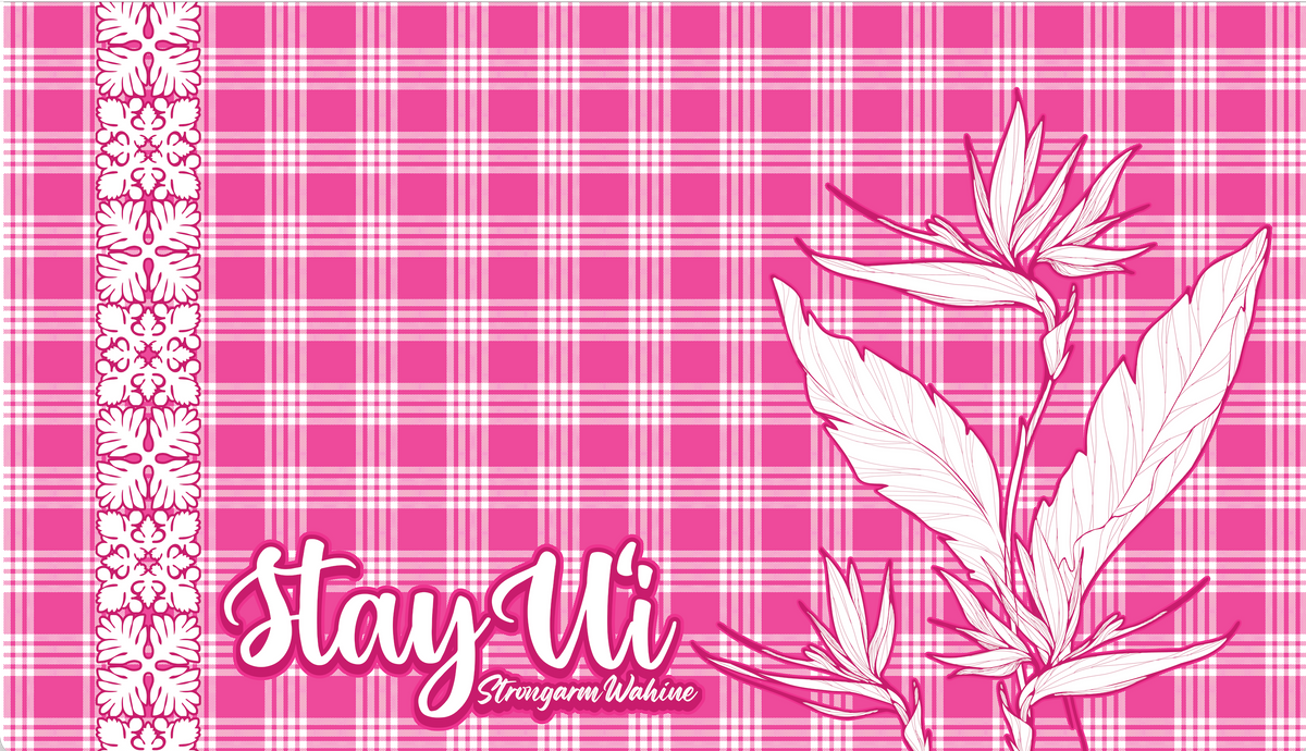 Stay Uʻi Palaka ʻĀkala - XL Desk Pad