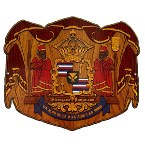 Hawaiian Coat of Arms - Metal Sign