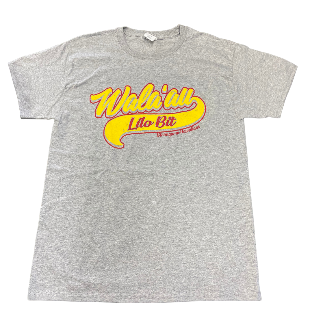 Walaʻau Cotton T-Shirt - Yellow and Red