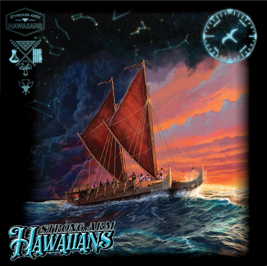 Hōkūleʻa - Shower Curtain