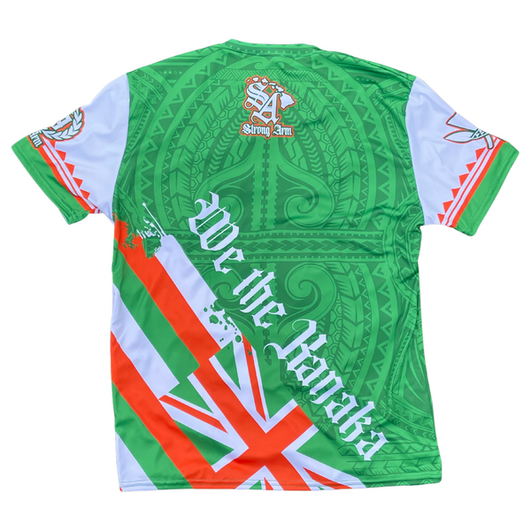 Green and Orange Hae HI Sub Shirt