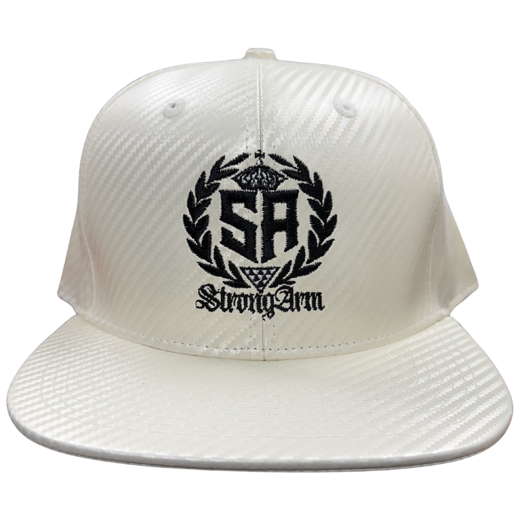 Strong Arm Off White Carbon Fiber  - Snapback