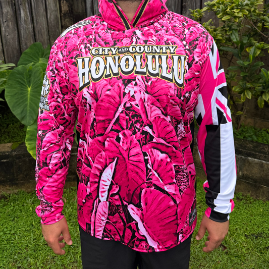 City & County ʻĀkala Kalo - Long Sleeve W/Hood