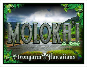 Molokaʻi - Big Boy Blanket/Flag